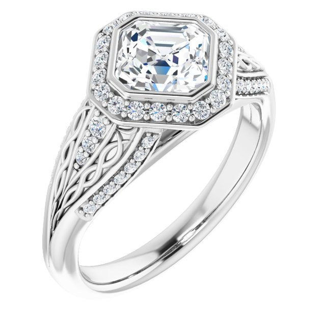 White Gold-Asscher