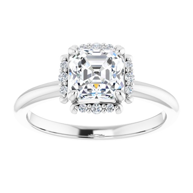 White Gold-Asscher