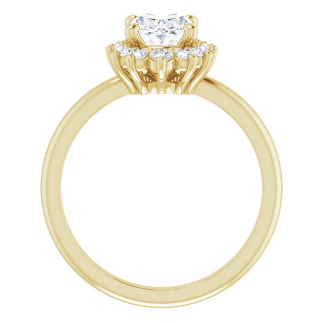 Yellow Gold-Oval