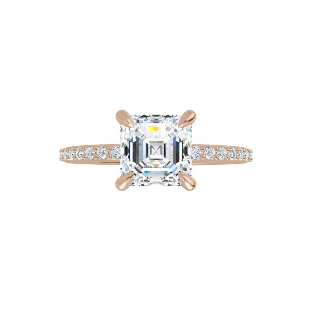 Rose Gold-Asscher