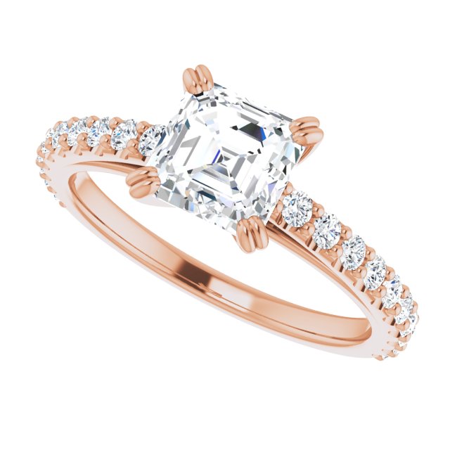 Rose Gold-Asscher