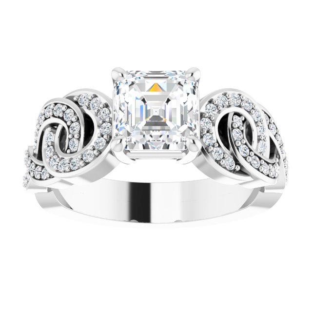 White Gold-Asscher