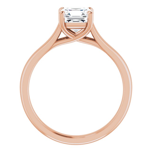 Rose Gold-Asscher