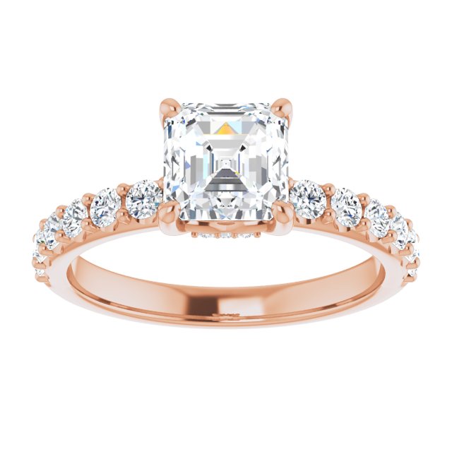 Rose Gold-Asscher