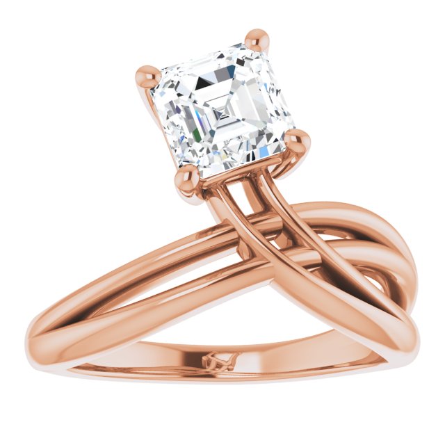 Rose Gold-Asscher