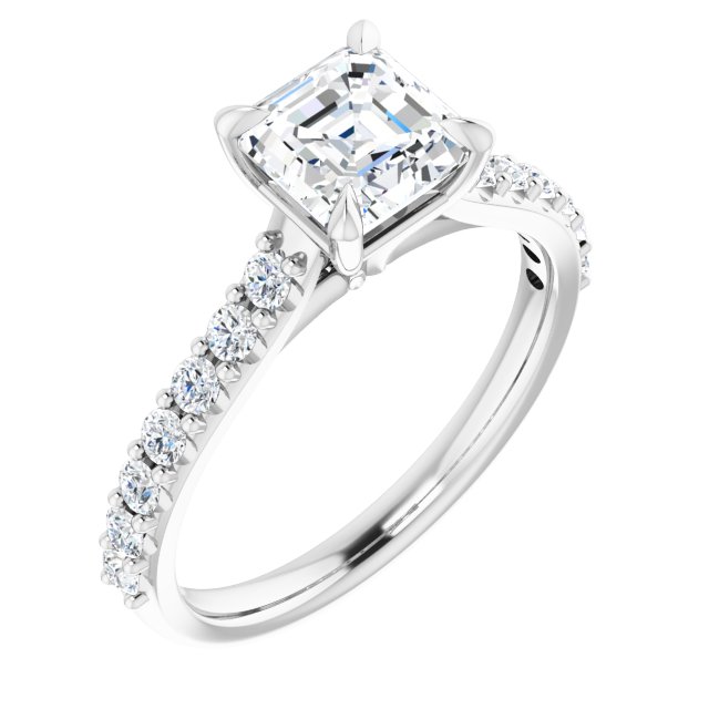 White Gold-Asscher