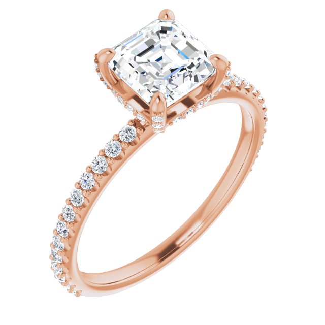 Rose Gold-Asscher