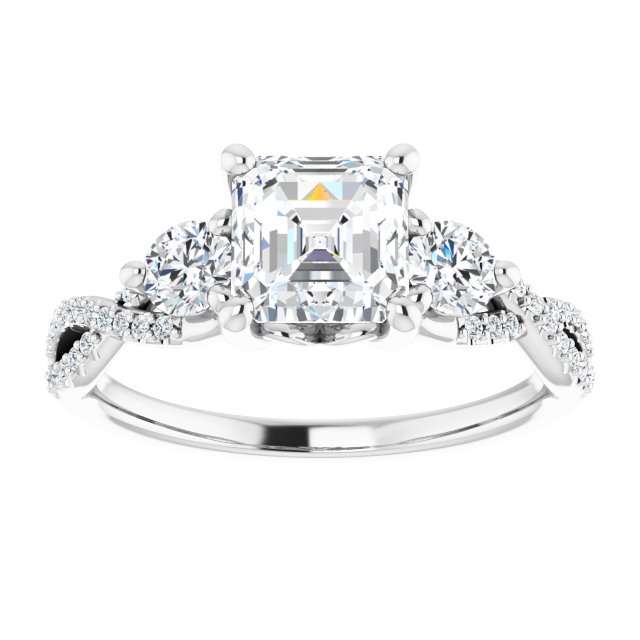 White Gold-Asscher