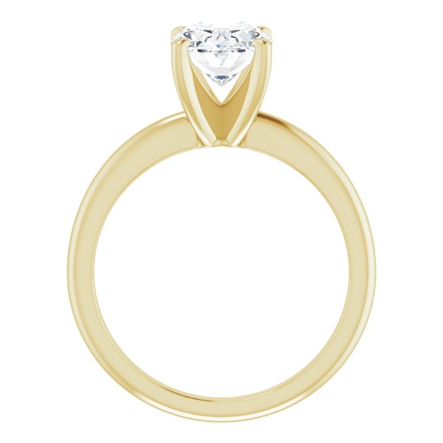 Yellow Gold-Oval