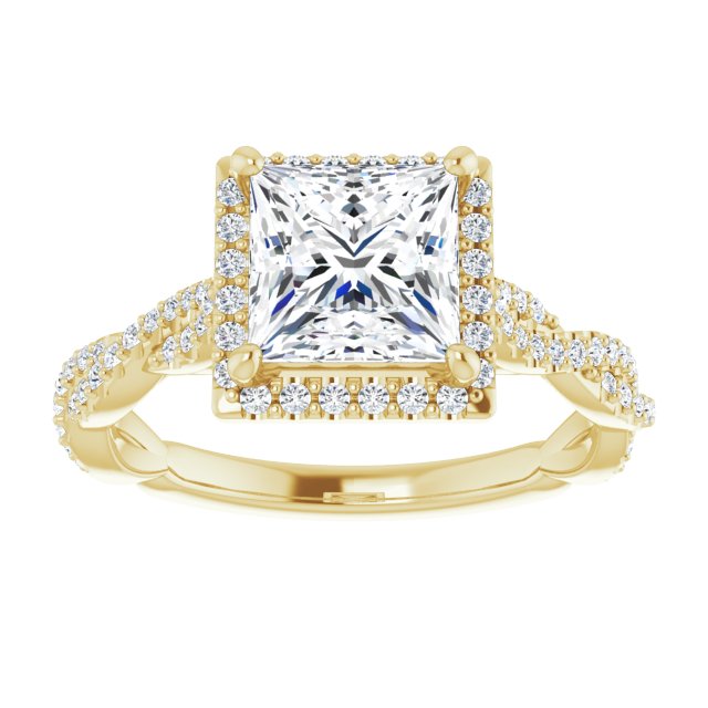 Yellow Gold-Square