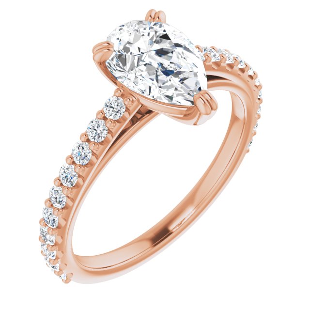 Rose Gold-Pear