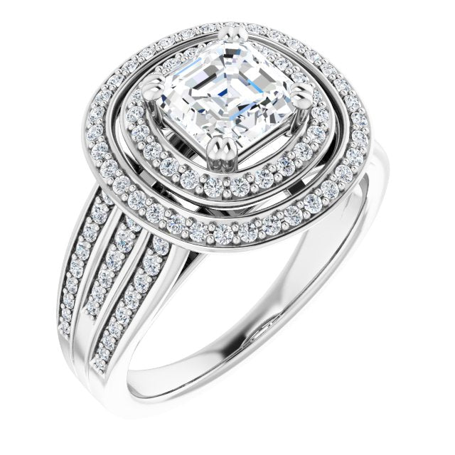 White Gold-Asscher