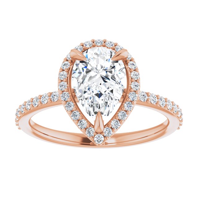 Rose Gold-Pear