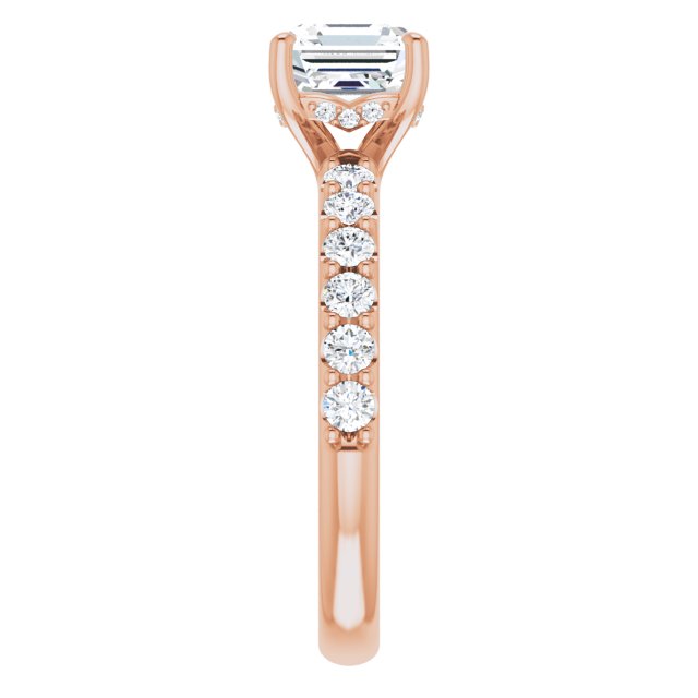 Rose Gold-Asscher