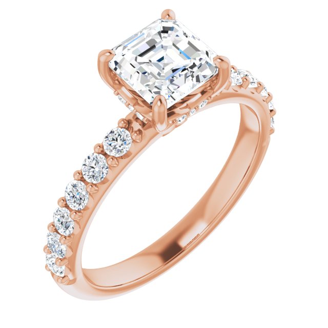 Rose Gold-Asscher