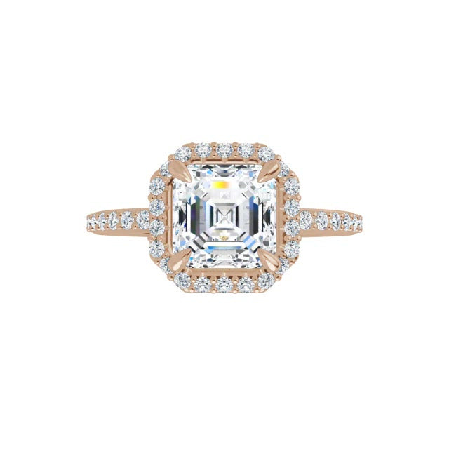 Rose Gold-Asscher