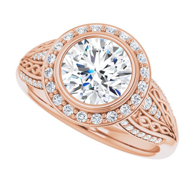 Rose Gold-Round