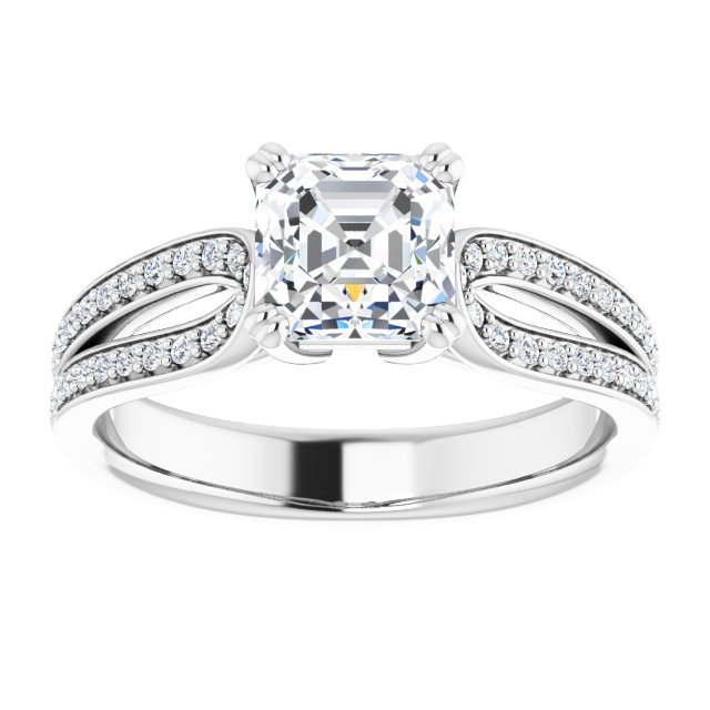 White Gold-Asscher