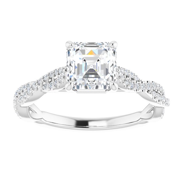 White Gold-Asscher