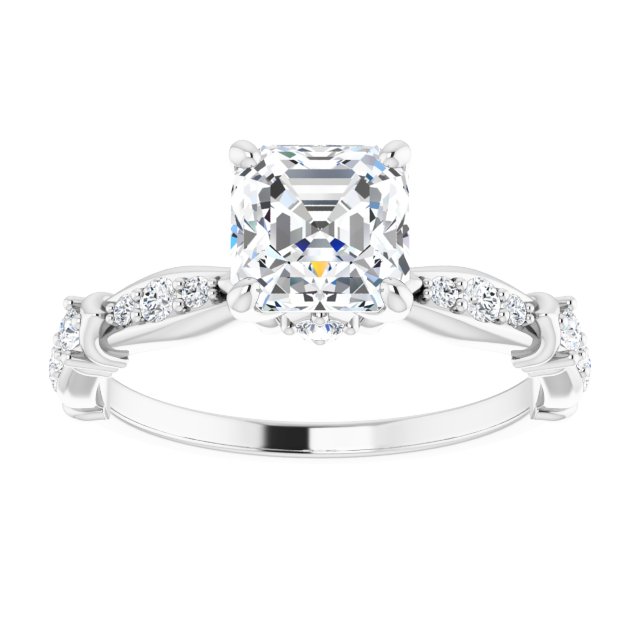 White Gold-Asscher